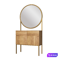 Memento Mirror Cabinet 3D Model Corona
