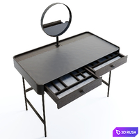 DAFTO dressing,table 3D Model Corona