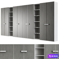 ALA CUOIO Wardrobe 3D Model