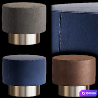 Tacchini Pastilles Pouf 3D Model Corona