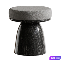 Plage Pouf by Ana Roque Interiors 3D Model Corona