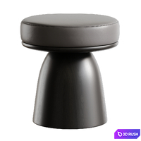 Plage Pouf by Ana Roque Interiors 3D Model Corona
