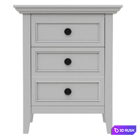 Dantone Home Bedside table Junior with 3 drawers 3D Model Vray