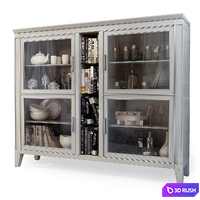 Wardrobe / Showcase Aster. Showcase by Le Fablier 3D Model Vray, Corona
