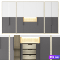 Arvo Weight Cabinets 3D Model Vray