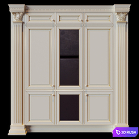 Wardrobe Elisaveta, Giulia Novars 3D Model Corona