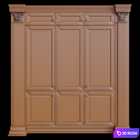 Wardrobe Elisaveta, Giulia Novars 3D Model Corona
