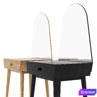 Dressing table Clairoy 3D Model Corona