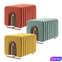 STOOL RIVERS 3D Model Corona