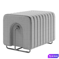 STOOL RIVERS 3D Model Corona