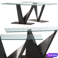 Reflex Prisma Console Table 3D Model Vray, Corona
