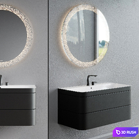 Duravit Happy D.2 Plus | Vanity unit 3D Model Corona