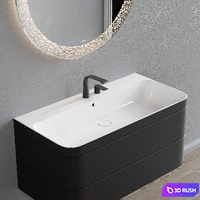 Duravit Happy D.2 Plus | Vanity unit 3D Model Corona