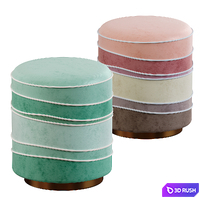 Ottiu Charisse STOOL 3D Model Corona