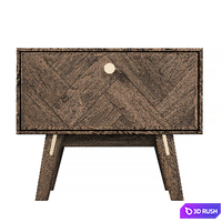 Bedside table Parker 3D Model Corona