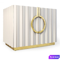 Chest and nightstand Lora. Nightstand, sideboard by Evmoda 3D Model Vray, Corona