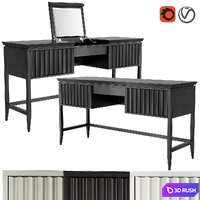 Dantone Home Dressing table Austin 3D Model Vray, Corona