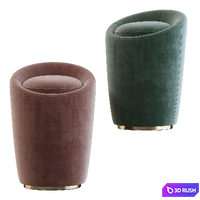 Stool Loren by Smania 3D Model Corona