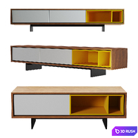 Furniture set Astra 3D Model Vray