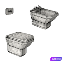 Duravit 1930 Series 3D Model Vray, Corona
