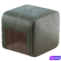 Pouf 3D Model Corona