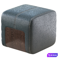 Pouf 3D Model Corona