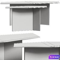 Reflex Cubitum Console Tables 3D Model Vray, Corona