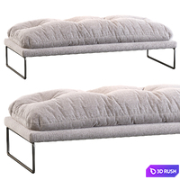 Pouf New York Suite 3D Model Corona