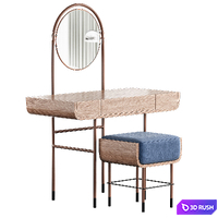 Dressing table Spring Season Arrived 3D Model Vray
