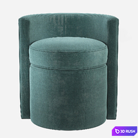 Eichholtz STOOL ARCADIA 3D Model Vray, Corona