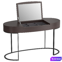TOILET TABLE WITH MIRROR Garda Decor 3D Model Vray, Corona