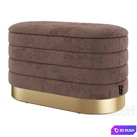 Dallas bench 3D Model Vray
