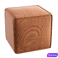 Zegen pouf 3D Model Vray