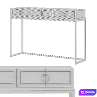 Gloria Console 3D Model Corona