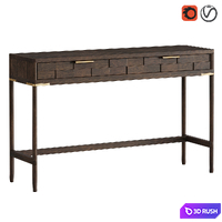 Dantone Home Textures Console 3D Model Vray, Corona