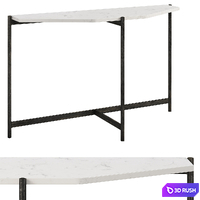 Joybird Lyra Console Table 3D Model Vray, Corona