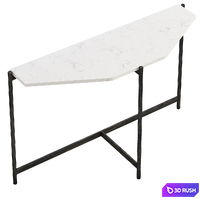 Joybird Lyra Console Table 3D Model Vray, Corona