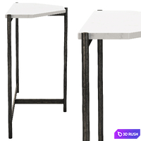 Joybird Lyra Console Table 3D Model Vray, Corona