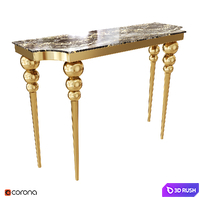 Classic console table 3D Model Corona