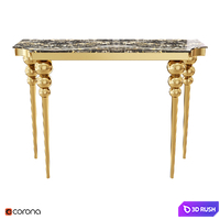 Classic console table 3D Model Corona