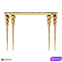 Classic console table 3D Model Corona