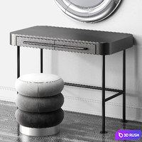 Dressing table MONTIERI by KARE Design 3D Model Vray