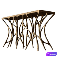 Layla Grayce Aldrich Console 3D Model Corona
