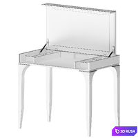 Bridge dressing table with mirror 3D Model Corona
