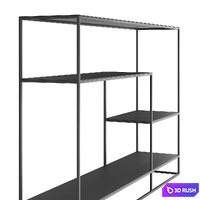 Asymmetric metal console, Hiba, La Redoute 3D Model Corona