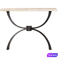 Teton Console Bronze by Global Views 3D Model Corona
