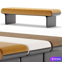 Stami indoor bench - Galotti&amp;Radice 3D Model Corona