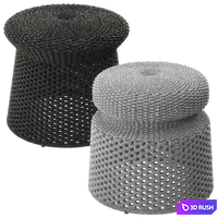 Hospes ottomans by B&amp;B Italia 3D Model Vray