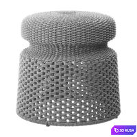 Hospes ottomans by B&amp;B Italia 3D Model Vray