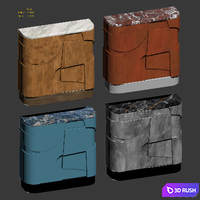 Set of hostess racks. 4 things 3D Model Vray, Corona
